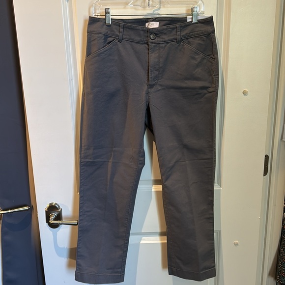 NWT ✨ LOFT - mid rise straight leg chino pant - 6 - Picture 2 of 4